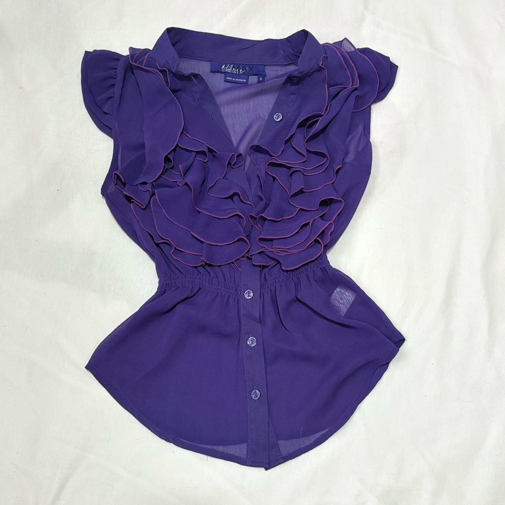 SOLD Miley Cyrus Y2K Blouse